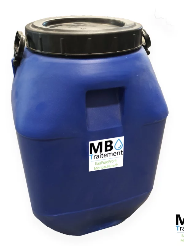 Fût résine échangeuse ions